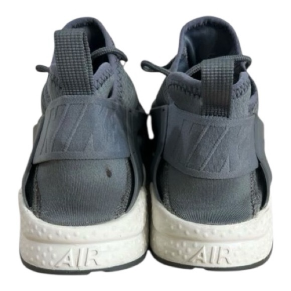 Nike Air Huarache Run Ultra Women Sneakers Size 7.5 Gray White 819151-006 - Picture 6 of 11